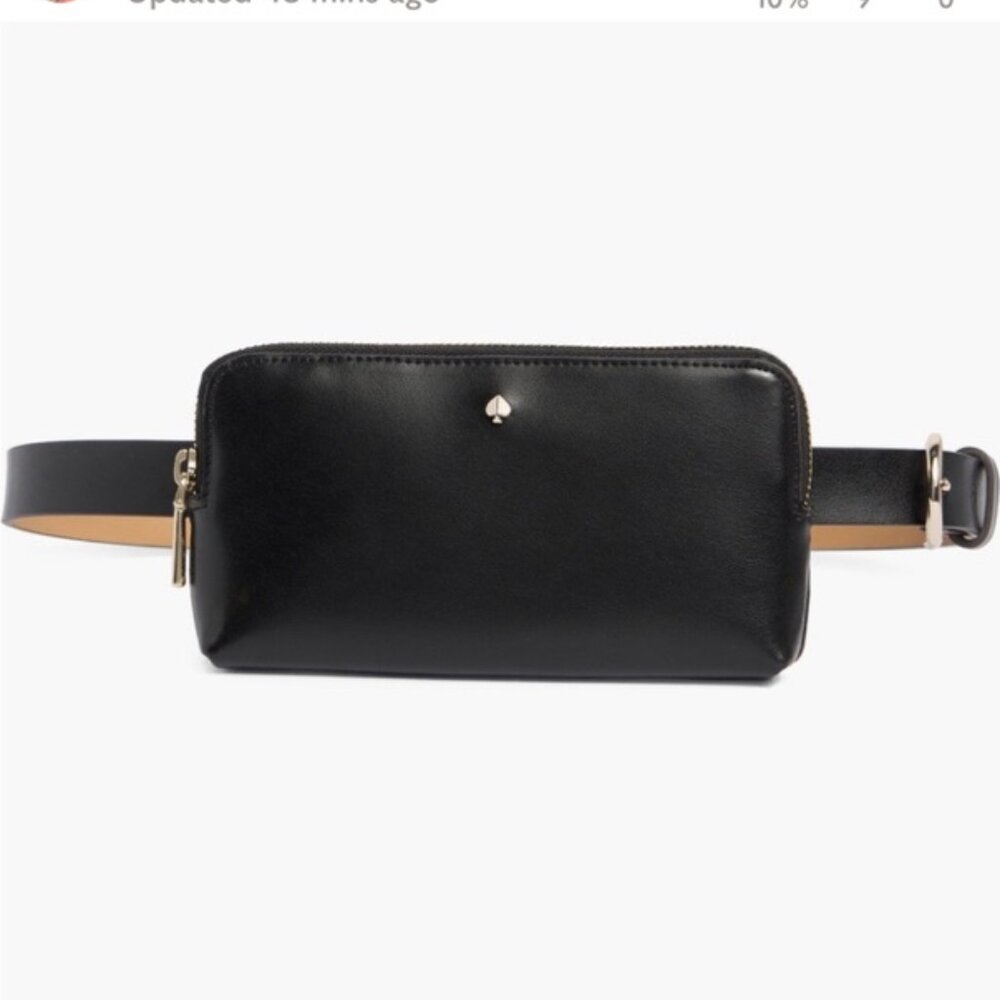 Kate Spade New York Leather Logo Belt Bag